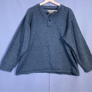 Galyan's Gray Fleece Lined Top Button Men’s szL longsleeve shirt Hunting Outdoor